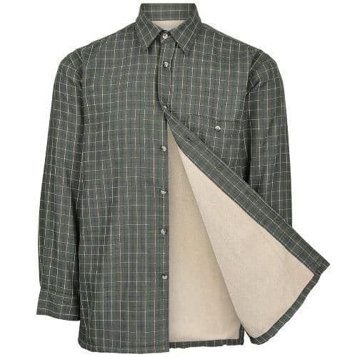 image-Mens Champion Country Fleece Lined Check Shirt