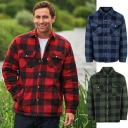 image-Champion Kinross Quilted Fleece Shirt
