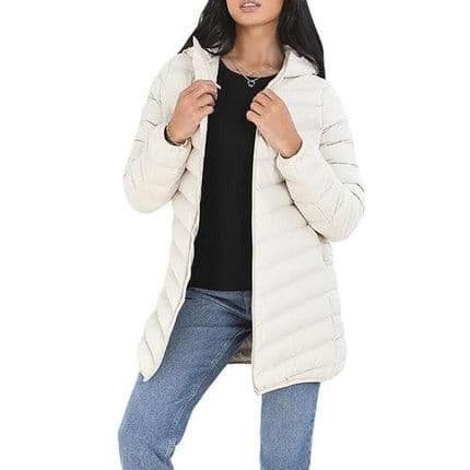 image-Ladies Brave Soul Grantlong Padded Long Coat