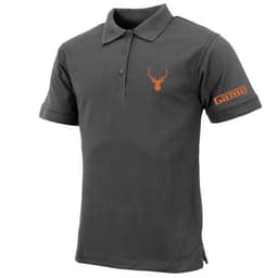 image-Mens Premium Polo Shirt with Stag & Game Logo Printing