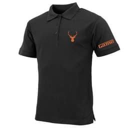 image-Mens Premium Polo Shirt with Stag & Game Logo Printing