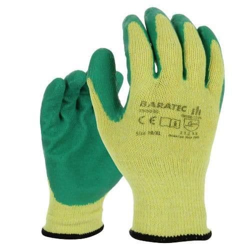 image-12 x Baratec Protective Latex Gripper Glove - Wet & Dry Conditions