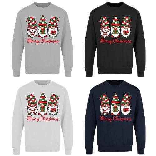image-Adults XmasPrinted Sweatshirt - Merry Christmas