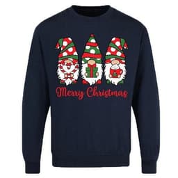 image-Adults XmasPrinted Sweatshirt - Merry Christmas