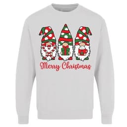 image-Adults XmasPrinted Sweatshirt - Merry Christmas