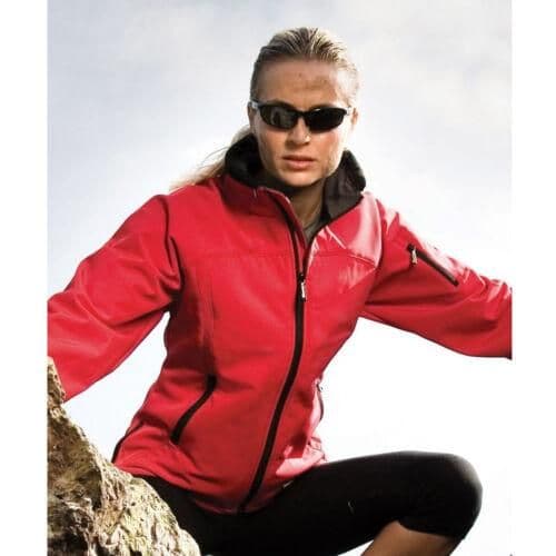 image-Ladies 3-Layer Waterproof SoftShell Jacket