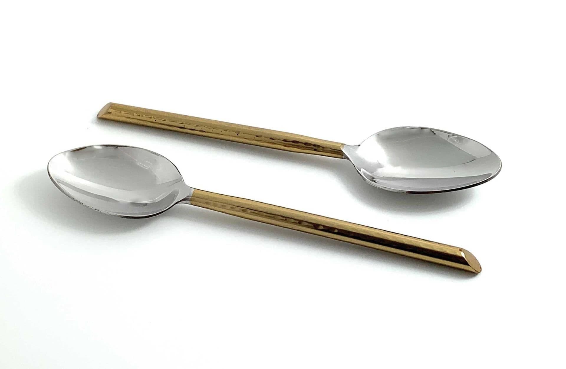 image-Vibhsa Golden Silverware Tablespoons Set of 6