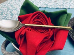 image-Vibhsa Golden Silverware Tablespoons Set of 6