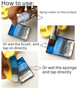 image-Metallic Golden 30g/pc Water Based Face And Body Paint Pigment Great Use in Festival Party Fancy Dress Beauty Makeup Tool