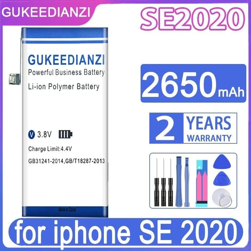 image-GUKEEDIANZI Replacement Battery for Apple IPhone 3GS 3G SE 2020/2 Batterij + Track NO.