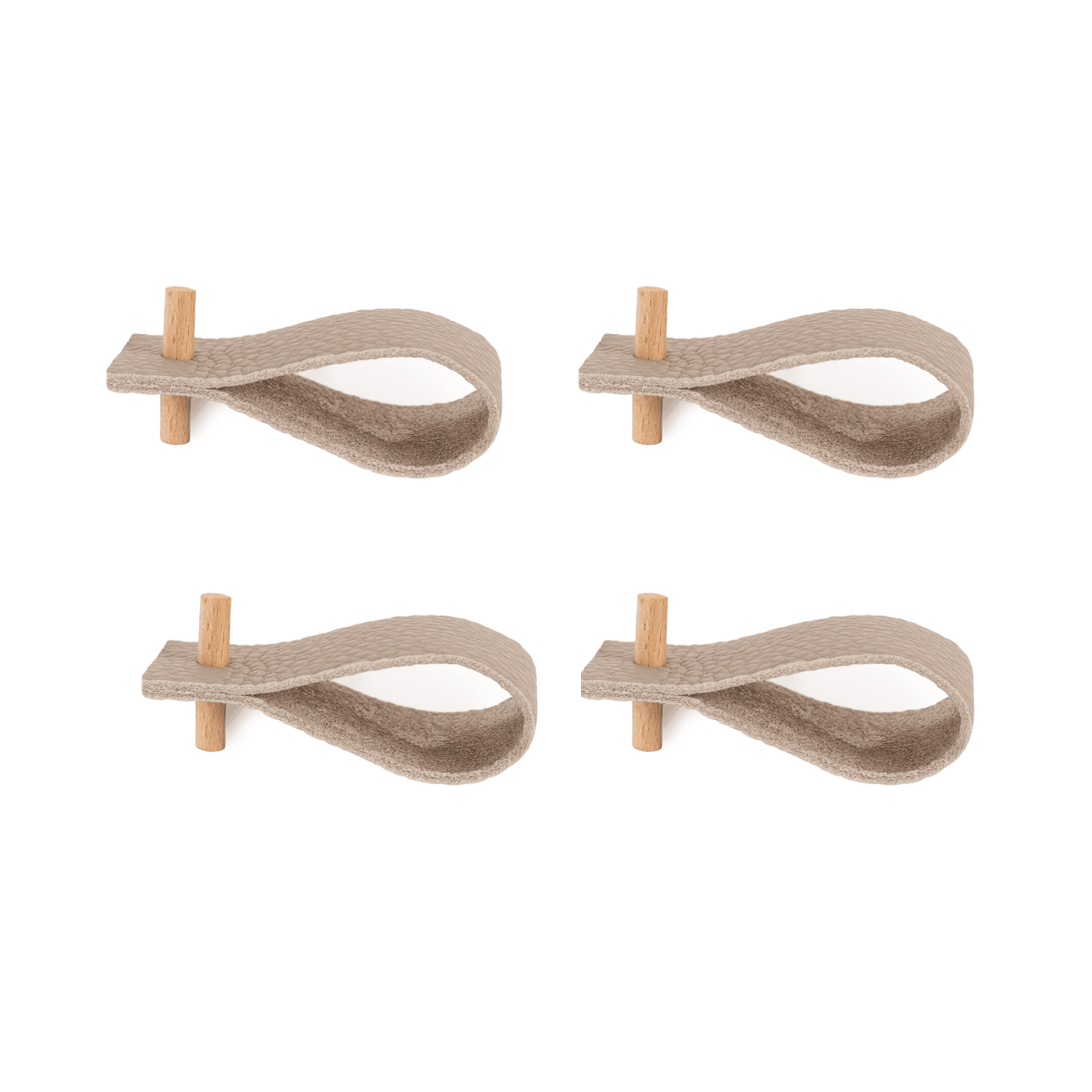 image-Leather napkin rings (set of 4)