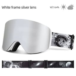 image-COPOZZ Professional Winter Ski Goggles Magnetic Quick-Change Double Layers Anti-Fog Snowboard goggles Men Women Ski Equipment