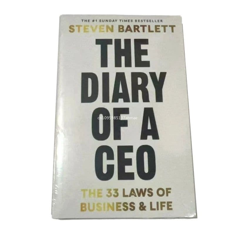image-The Diary of a CEO: The 33 Laws of Business and Life English Books