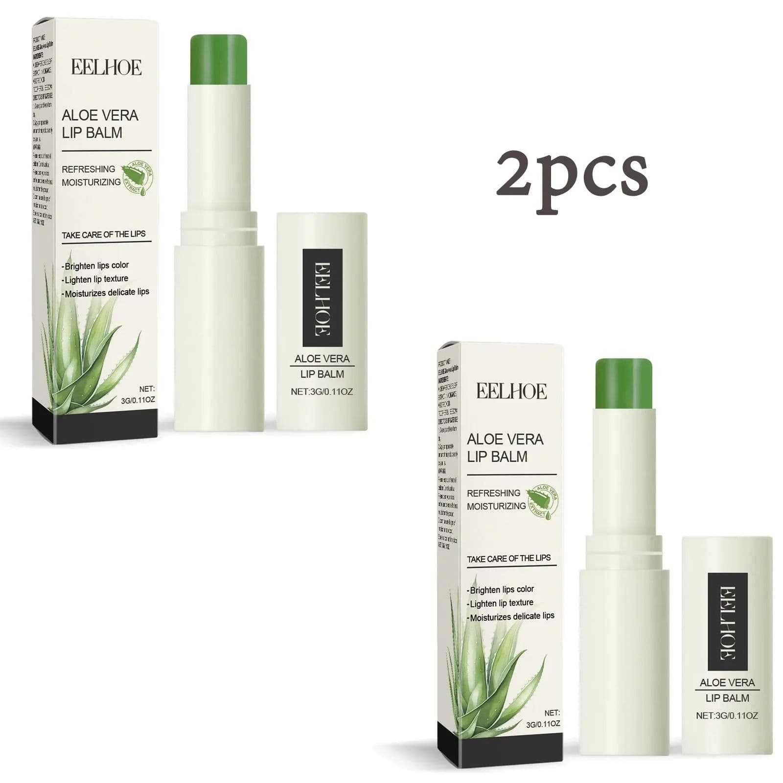 image-Eelhoe Aloe Vera Skin Care Series Fade Fine Lines Light Weight Improving Elasticity Nourishing Hydrating Facial Moisturizing Set