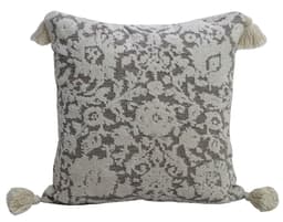 image-20" x 20" Throw Pillow with Tassels
