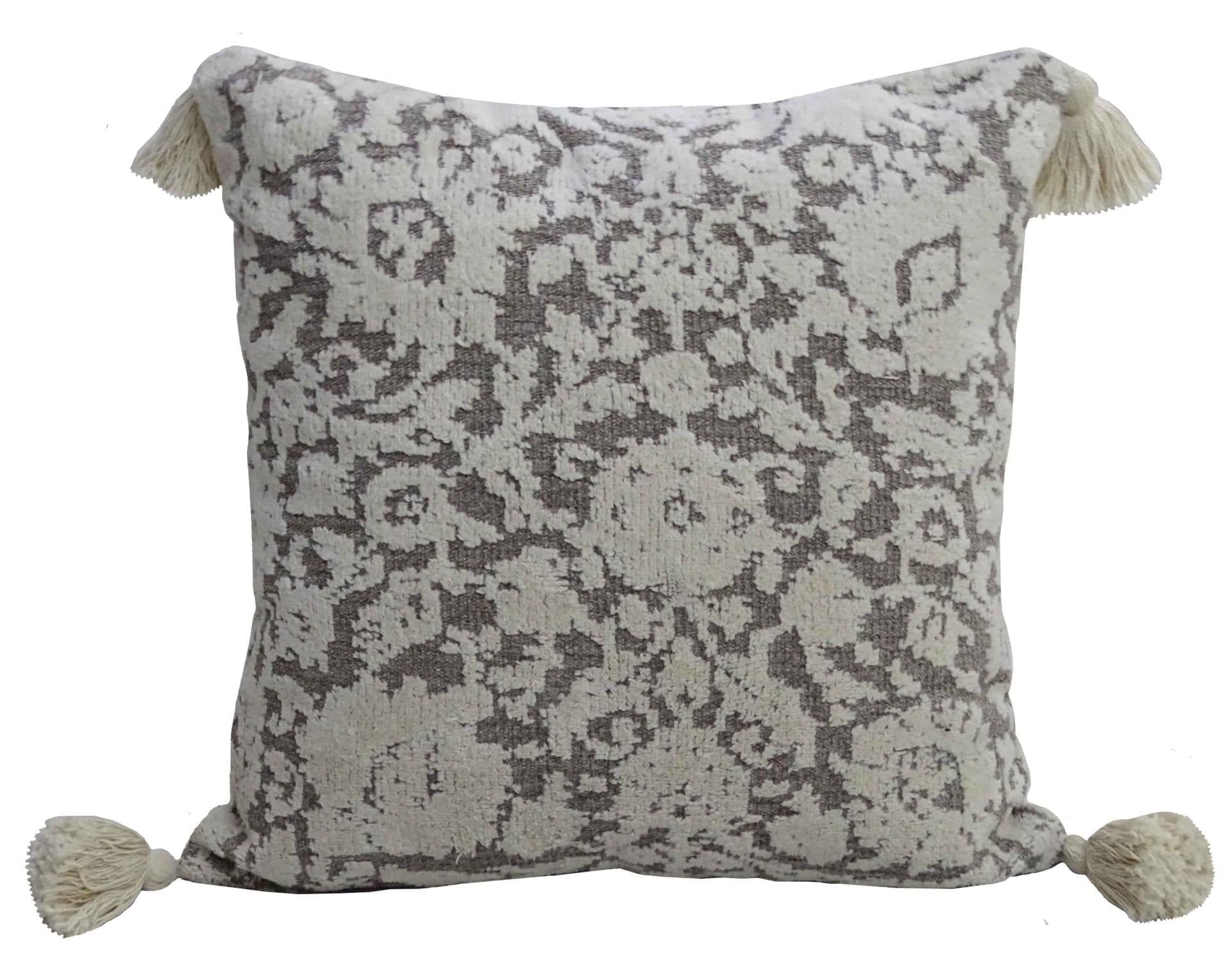 image-20" x 20" Throw Pillow with Tassels