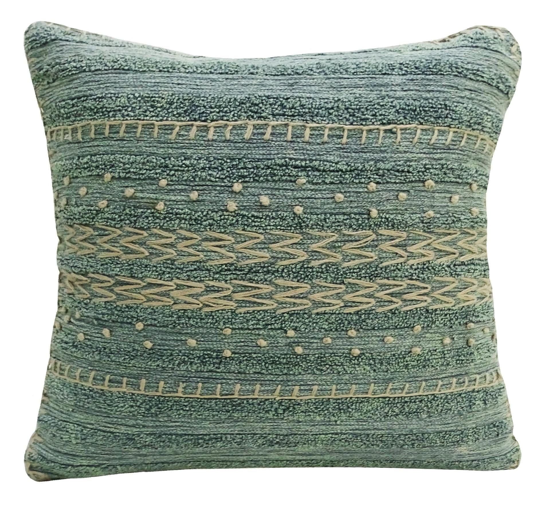 image-20"X20" Embroidery Throw Pillow for couch