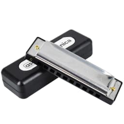 image-1X Classic Metal 10 Holes C Harmonica | AS-20185