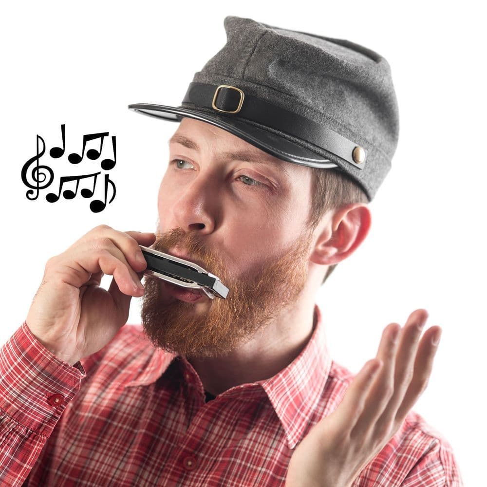 image-1X Classic Metal 10 Holes C Harmonica | AS-20185