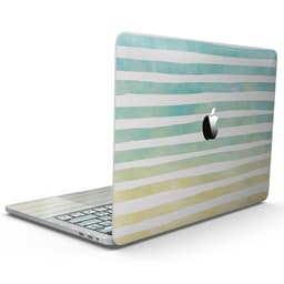 image-Green WaterColor Ombre Stripes - 13" MacBook Pro without Touch Bar