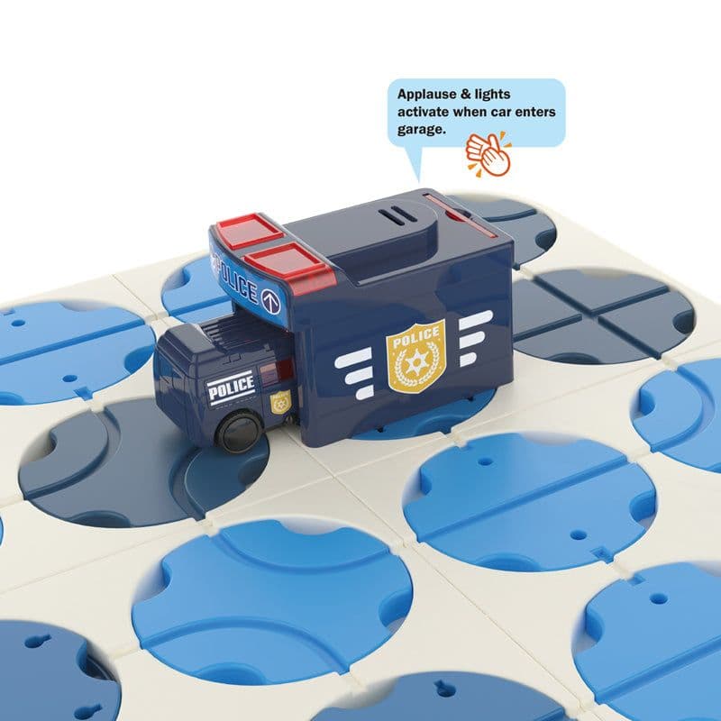 image-A-Maze Tracks | DIY Track Maze Set With Battery Powered Vehicle
