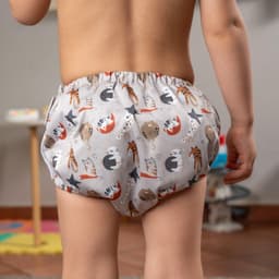 image-Pannolino/Costumino Lavabile a Mutandina TITTI : Pocket-Trainer, Cats