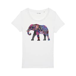 image-T-shirt Femme "Vibration" en Coton Bio