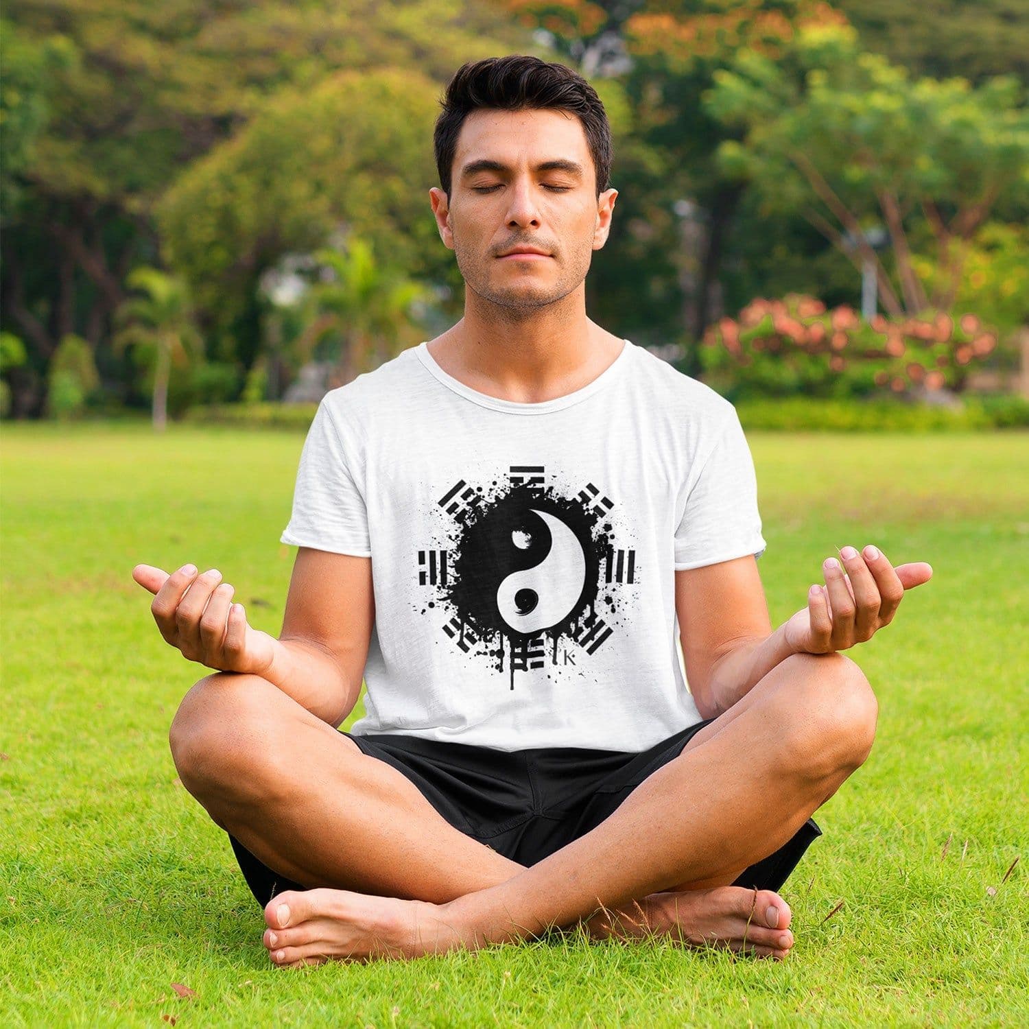image-T-Shirt Unisexe "Tao" en Coton Bio