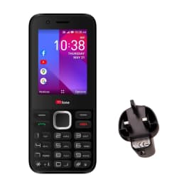 image-TTfone TT240 Simple Easy to use Whatsapp Mobile Phone with Mains Charger and Vodafone Pay As You Go Sim Card
