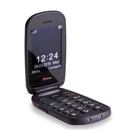 image-TTfone Lunar TT750 Black Flip Big Button Easy Menu Mobile with Vodafone Pay As You Go SIM