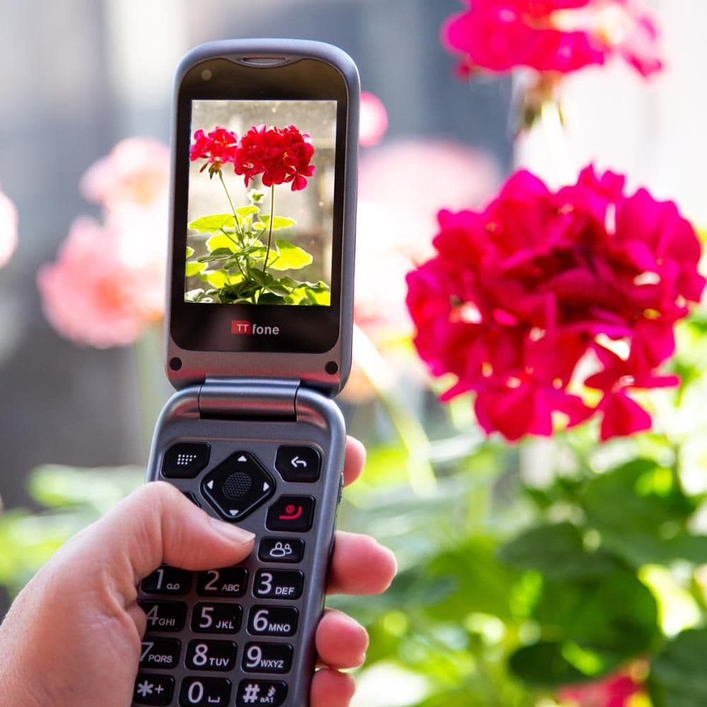 image-TTfone TT970 4G WhatsApp Flip Senior Big Button Mobile with Giff Gaff SIM Network