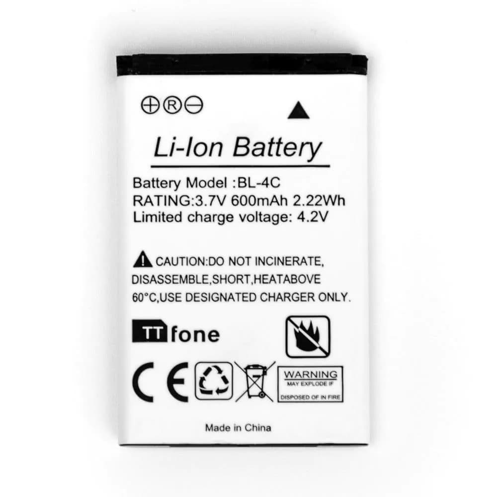 image-Original Battery TTBL4C for TTfone TT100, TT200, TT650, TT750, TT850 Big Button Senior Mobile