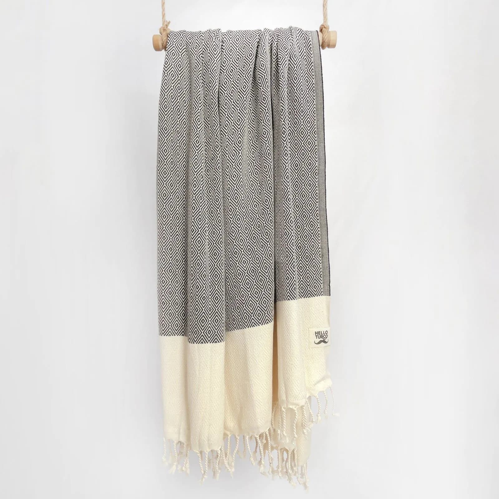 image-Otto Black Turkish Towel