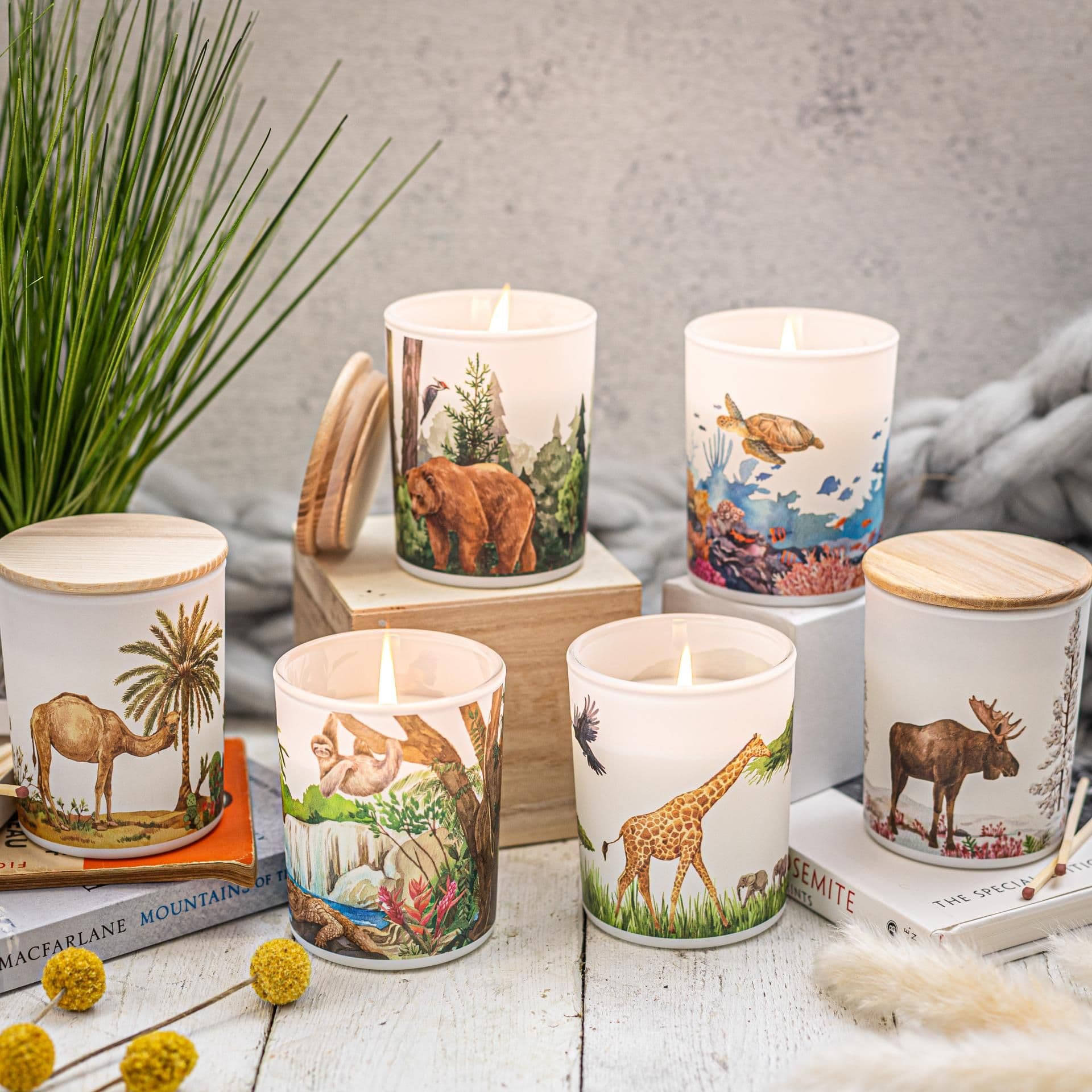 image-Save The Planet Scented Soy Wax Candle: Soothing Tundra