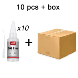 image-JXVX 1-5pcs 502 Super Glue Instant Quick-drying Cyanoacrylate Adhesive Leather Rubber Wood Metal Strong Bond Liquid Glue Tool