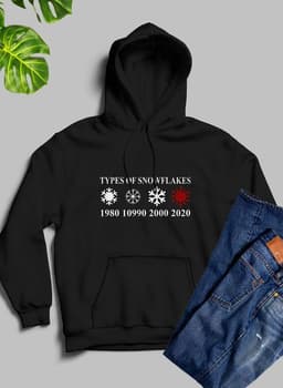 image-Types Of Snowflakes Hoodie