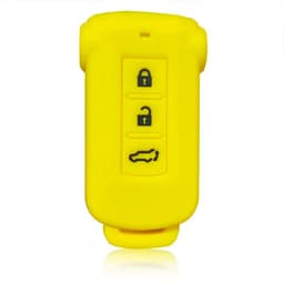 image-Silica Gel Car Key Cover Case For Mitsubishi Outlander 2014 Pajero Delica Key Holder Remote Control Case For Keychain Alarm