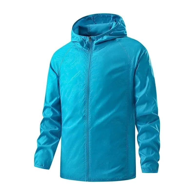 image-LNGXO Men Women Waterproof Hiking Jackets Sun Protection Windbreaker Camping Climbing Outdoor Rain Coat Unisex Portable Clothes