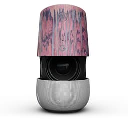image-Abstract Wet Paint Pink Sag - Full-Body Skin Kit for the Google Home