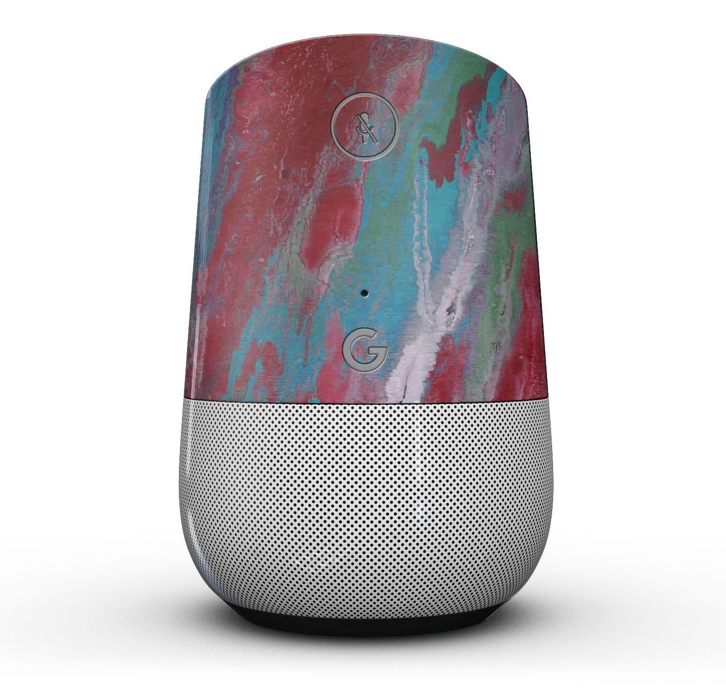 image-Abstract Wet Paint Red and Blue - Full-Body Skin Kit for the Google