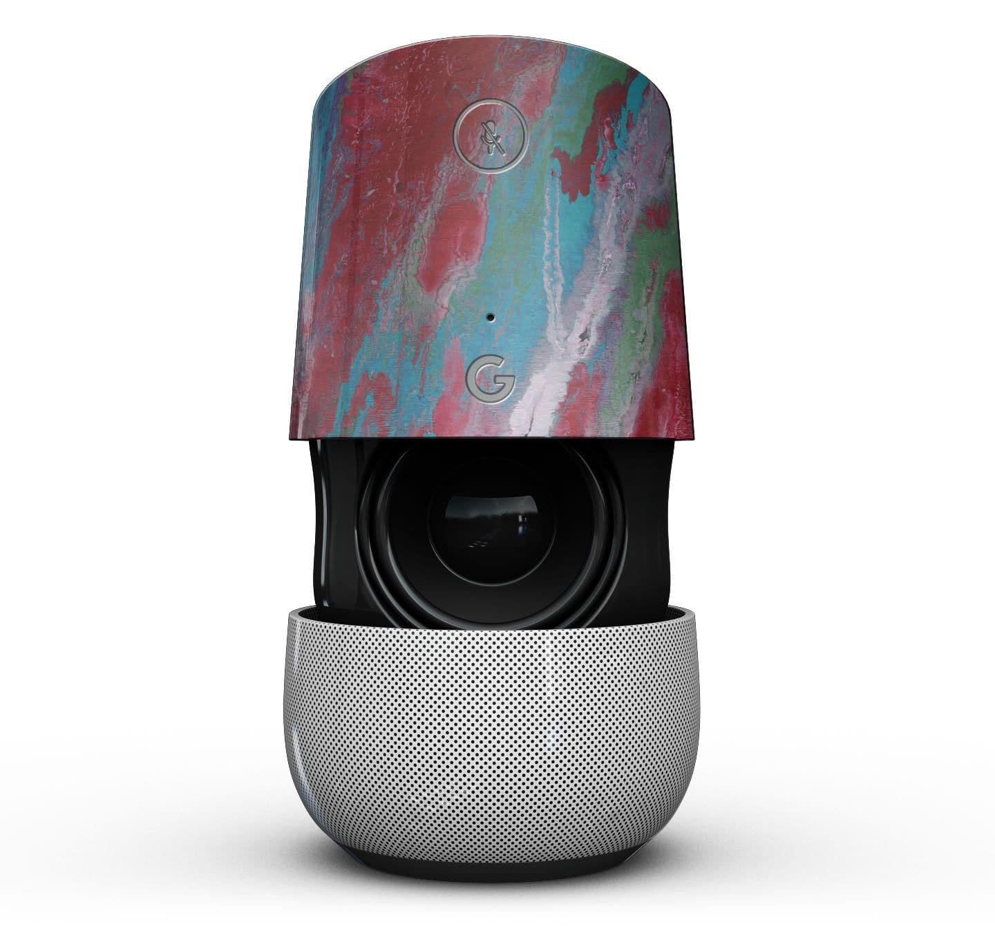 image-Abstract Wet Paint Red and Blue - Full-Body Skin Kit for the Google