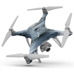 image-Abstract Wet Paint Soft Blue - Full-Body Skin Kit for the DJI Phantom