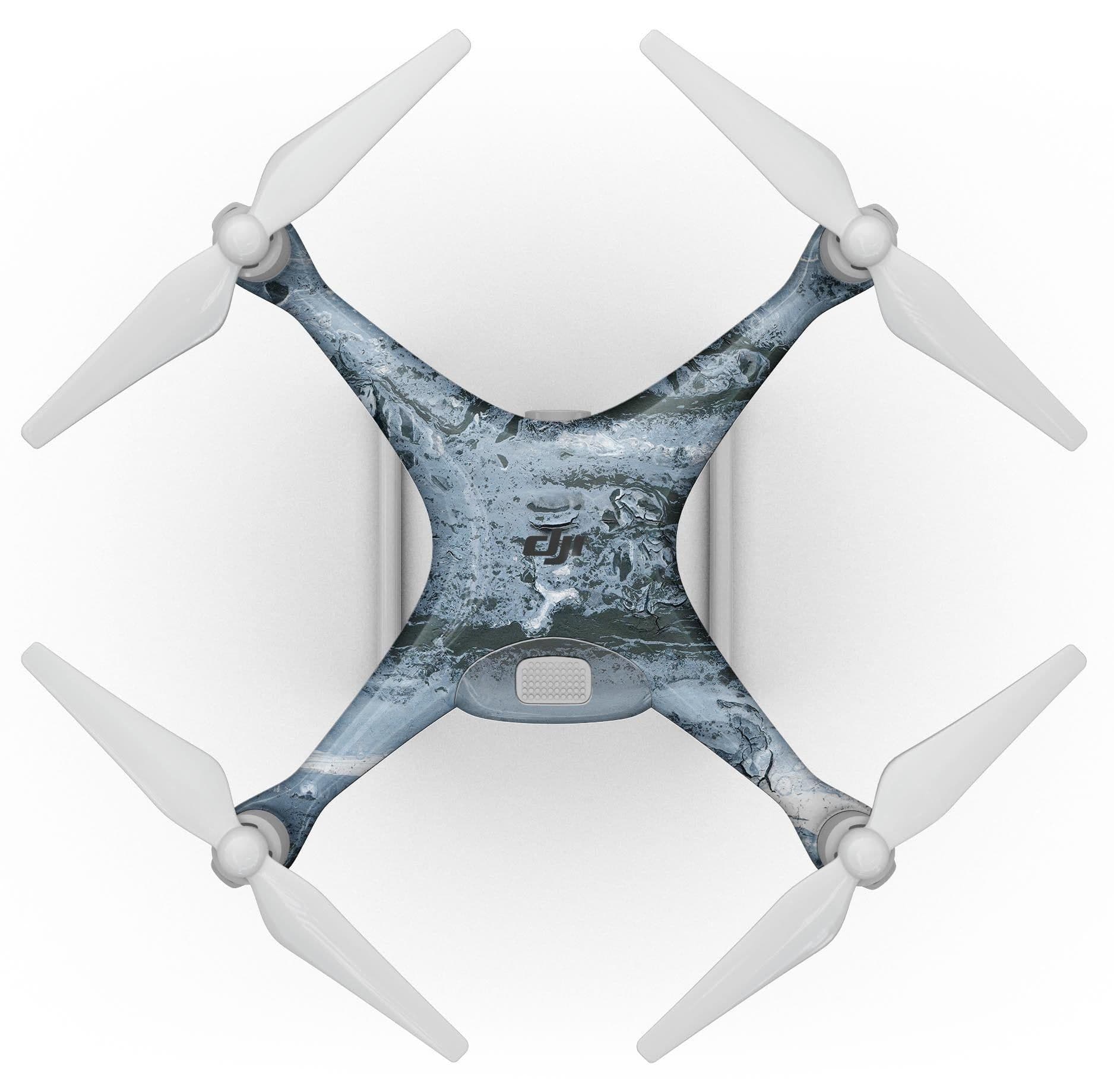 image-Abstract Wet Paint Soft Blue - Full-Body Skin Kit for the DJI Phantom