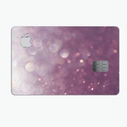image-Purple and White Unfocued Orbs of Light - Premium Protective Decal
