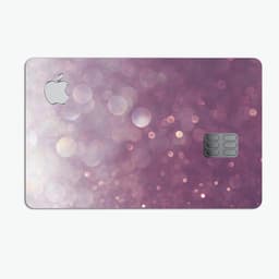 image-Purple and White Unfocued Orbs of Light - Premium Protective Decal