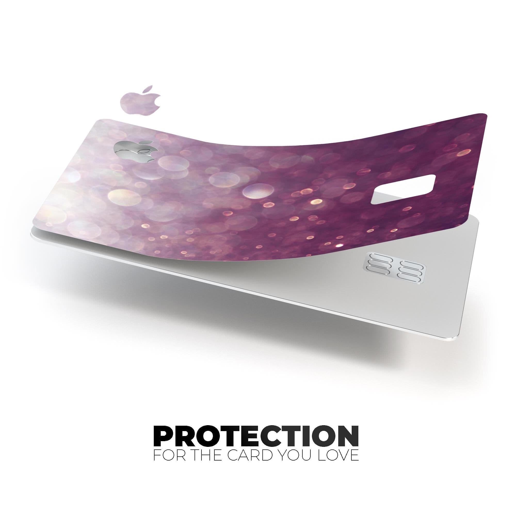 image-Purple and White Unfocued Orbs of Light - Premium Protective Decal