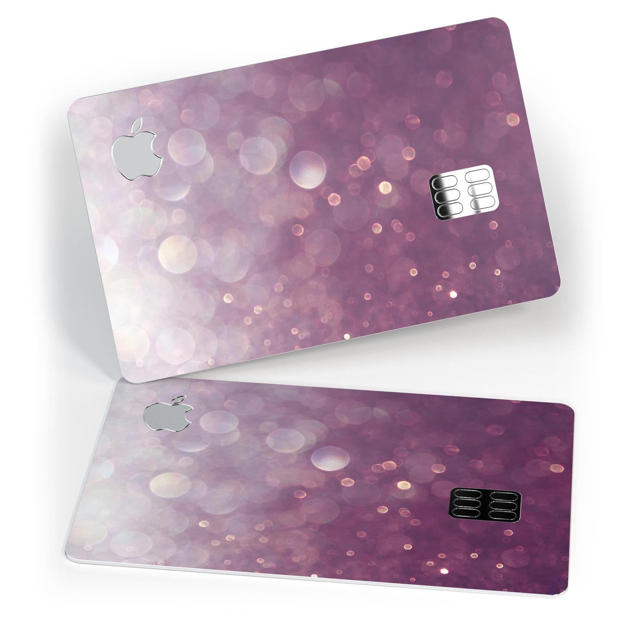 image-Purple and White Unfocued Orbs of Light - Premium Protective Decal