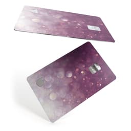 image-Purple and White Unfocued Orbs of Light - Premium Protective Decal