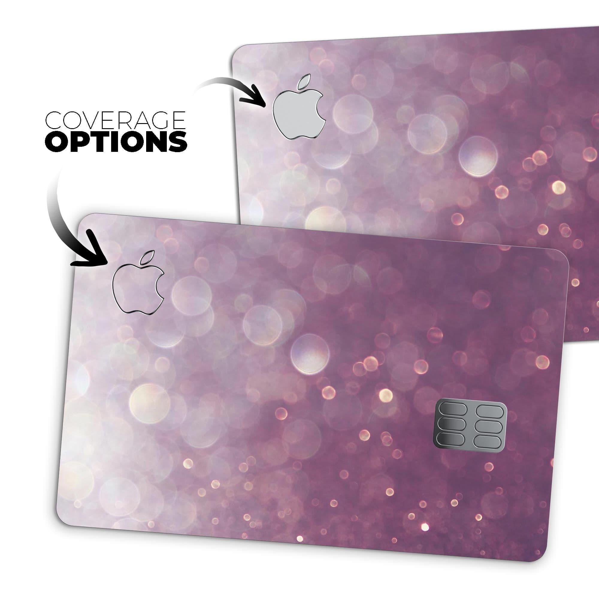 image-Purple and White Unfocued Orbs of Light - Premium Protective Decal