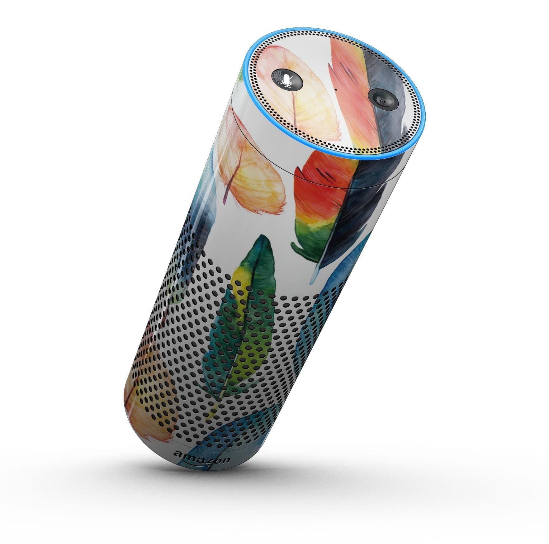 image-Bright Water Color Painted Feather - Full-Body Skin-Kit for the Amazon